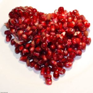 Macro: Pomegranate Heart