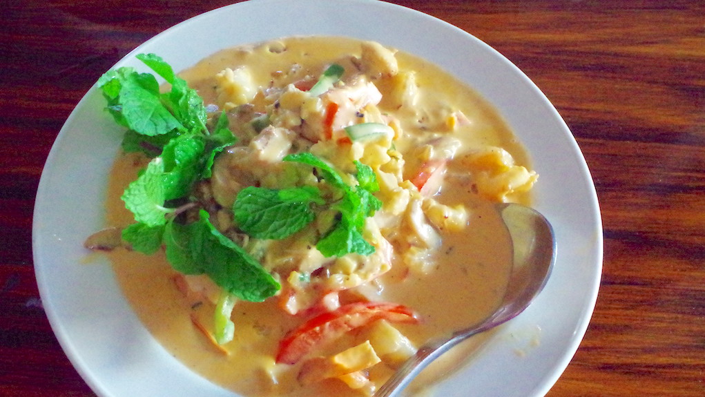 Mixed Seafood Curry from Indigo Restaurant, Port Denarau, Fiji
