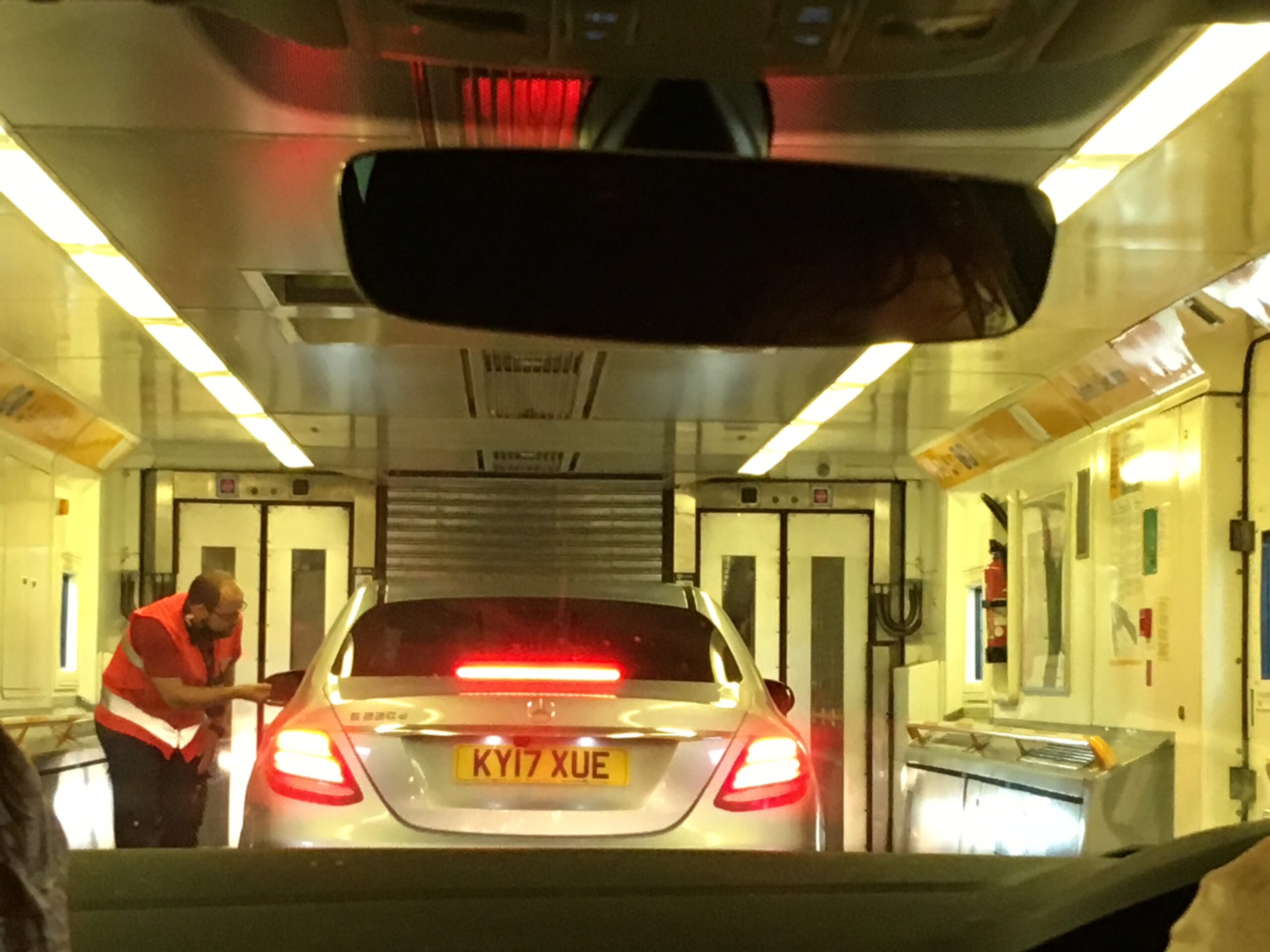 Travelling on the Eurotunnel