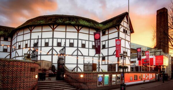 Much Ado About Nothing play at the Globe Shakespeare's Theatre