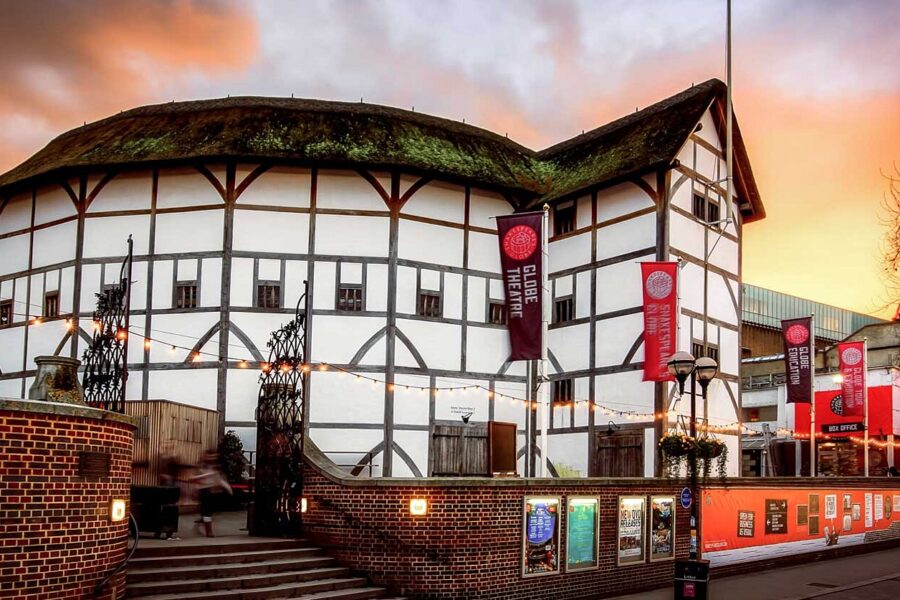 Much Ado About Nothing play at the Globe Shakespeare's Theatre