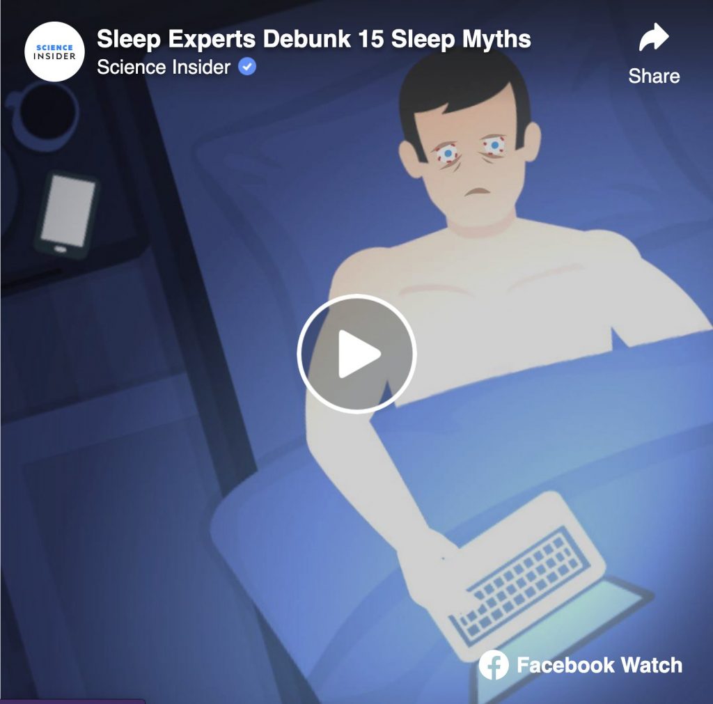 Science Insider sleep experts debunk 15 sleep myths